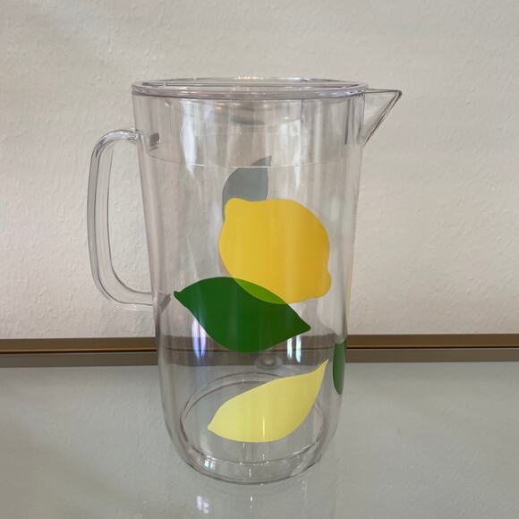 Kate Spade New York Nesting Pitcher Set with Water Pitcher & 2 Reusable Cups NEW - Picture 6 of 16